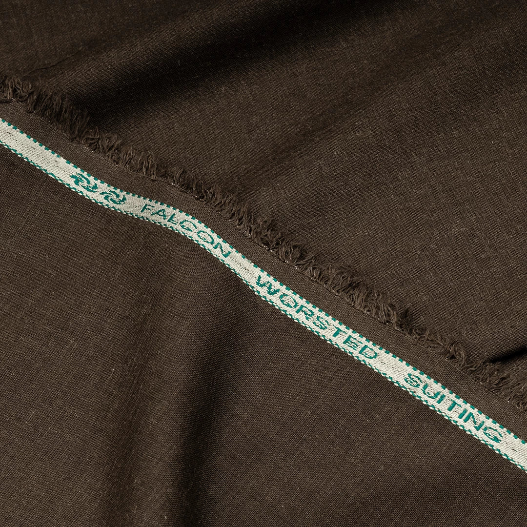 002 Falcon - Rocky Brown - Unstitched Mens Winter Fabric by Shabbir Fabrics