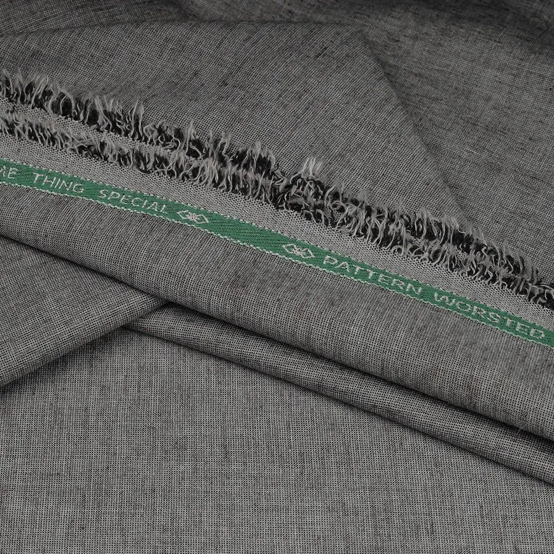 003 Satellite Grey - Winter Unstitched - Kameez Shalwar - Shabbir Fabrics