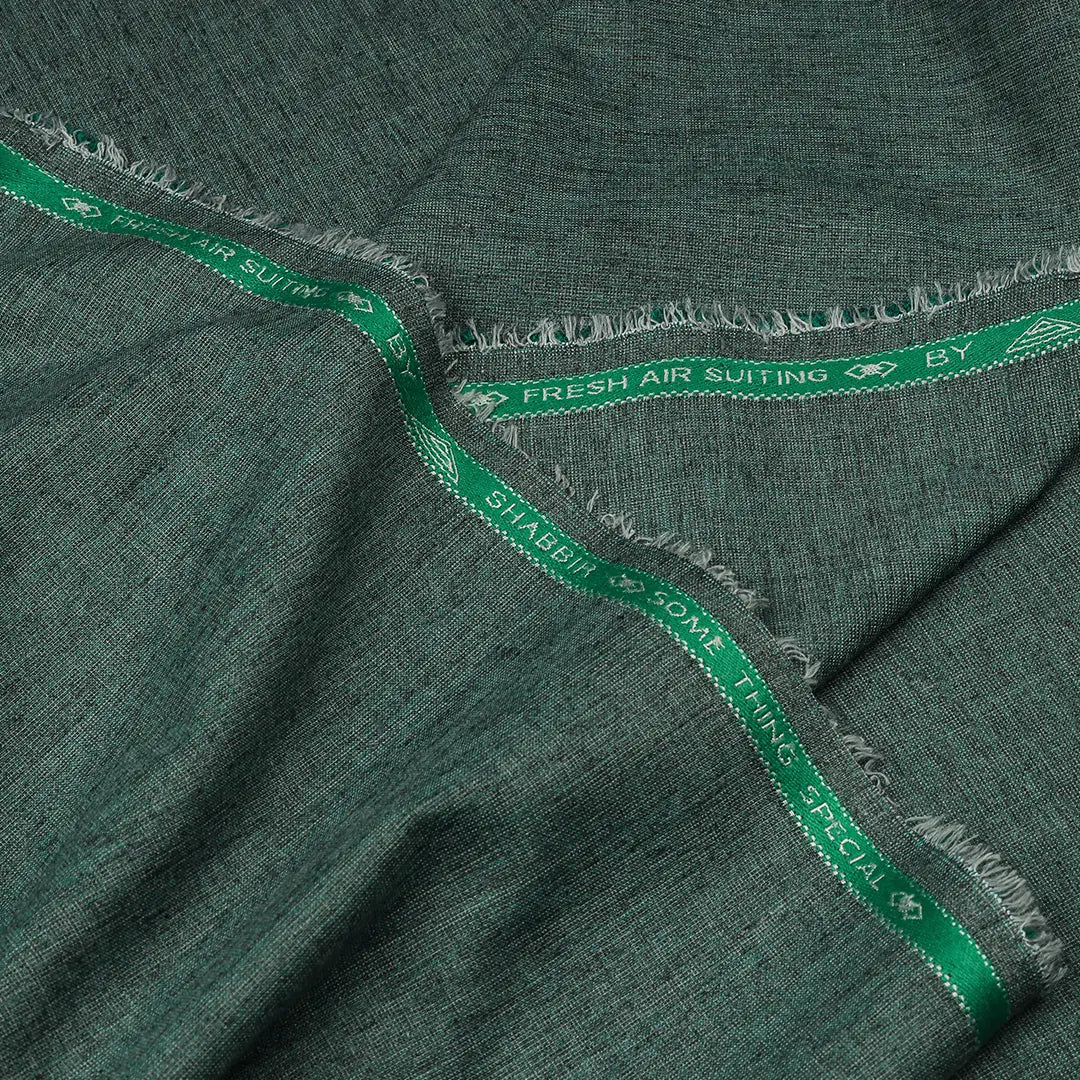 003 Sea Pine - Winter Unstitched - Kameez Shalwar - Shabbir Fabrics