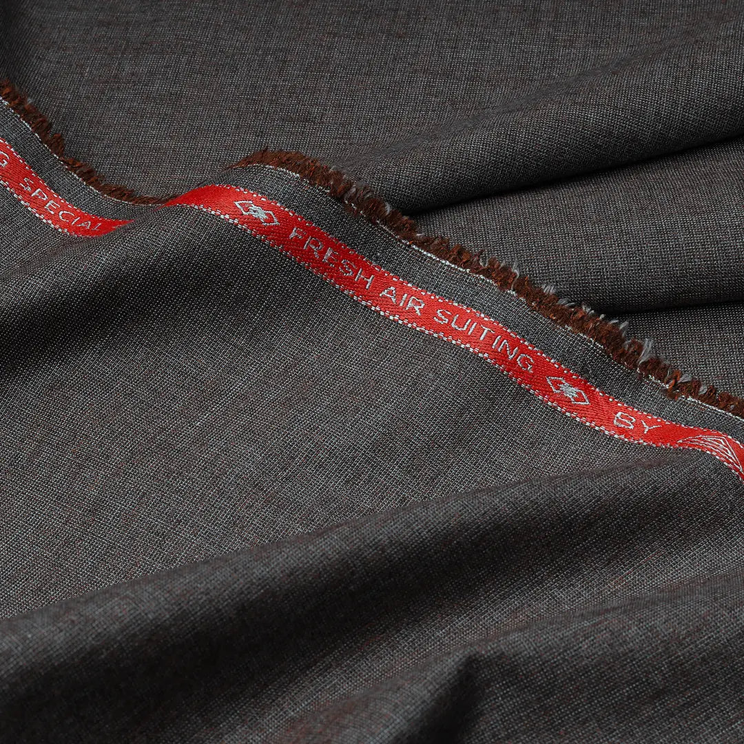 004 Cinder Brown - Winter Unstitched - Kameez Shalwar - Shabbir Fabrics