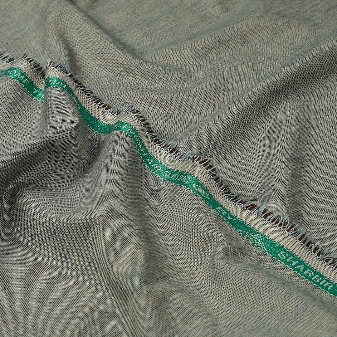 0010 Slate Grey - Winter Unstitched - Kameez Shalwar - Shabbir Fabrics