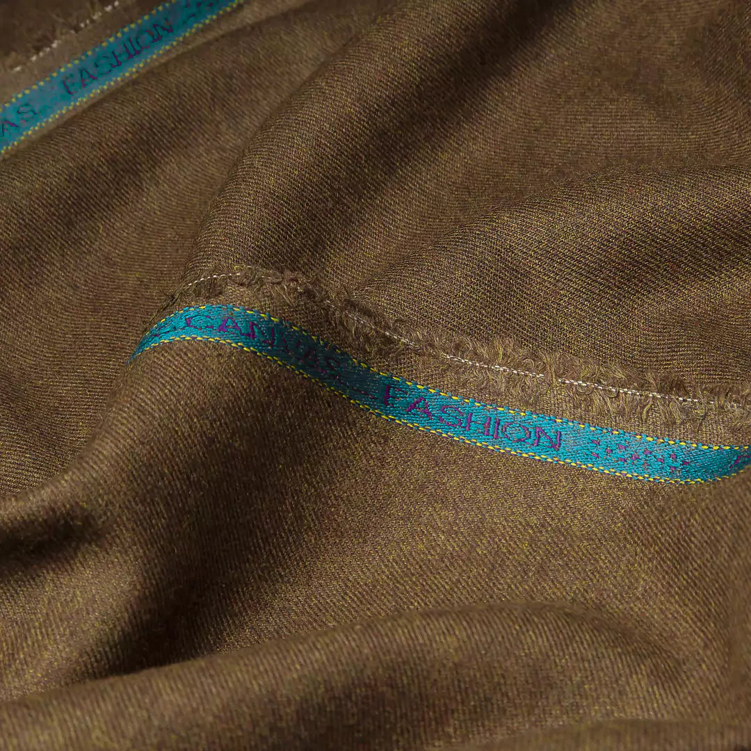 003 Canvas Fashion - Dark Camel Brown - Unstitched Mens Winter Fabric by Shabbir Fabrics