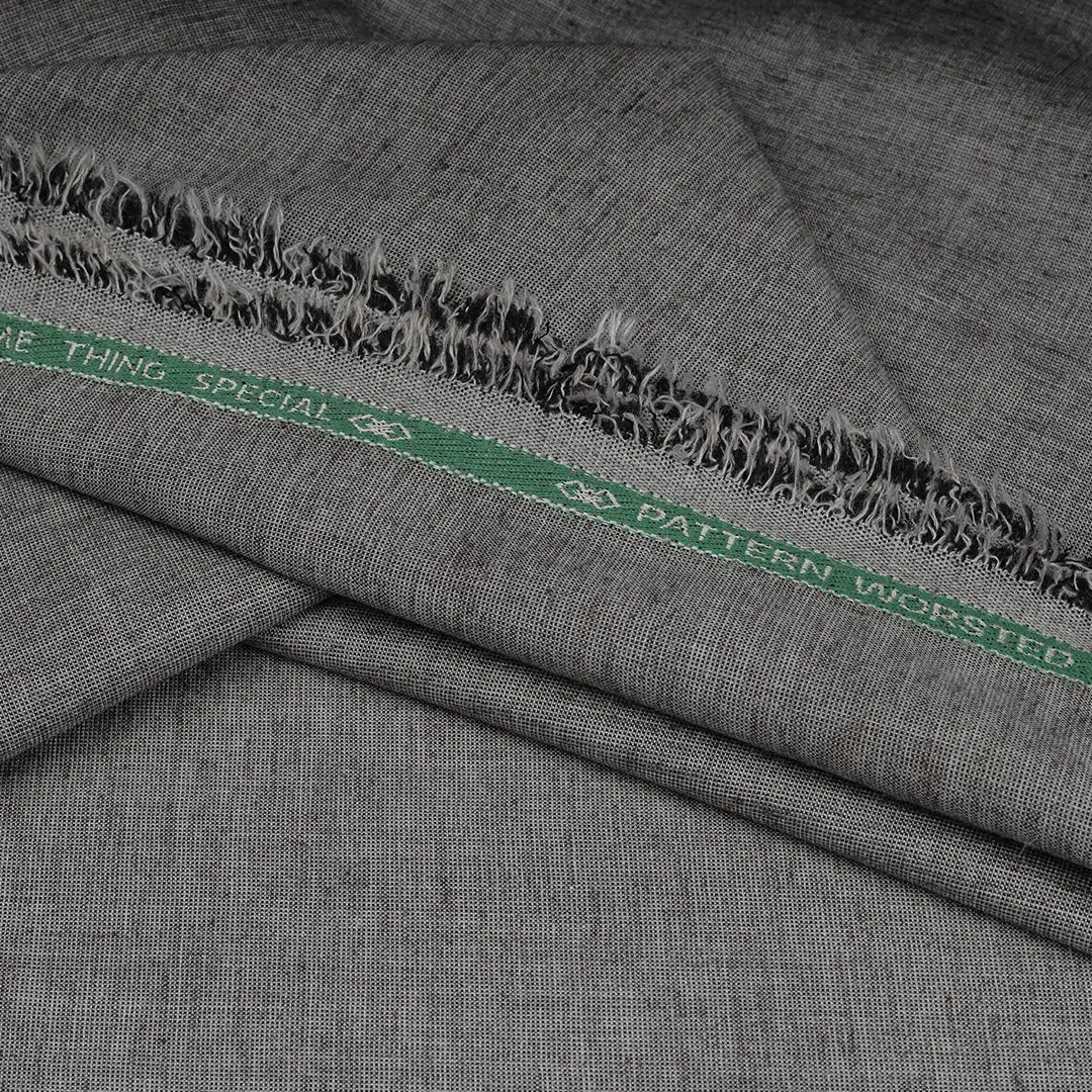 003 Satellite Grey - Winter Unstitched - Kameez Shalwar - Shabbir Fabrics