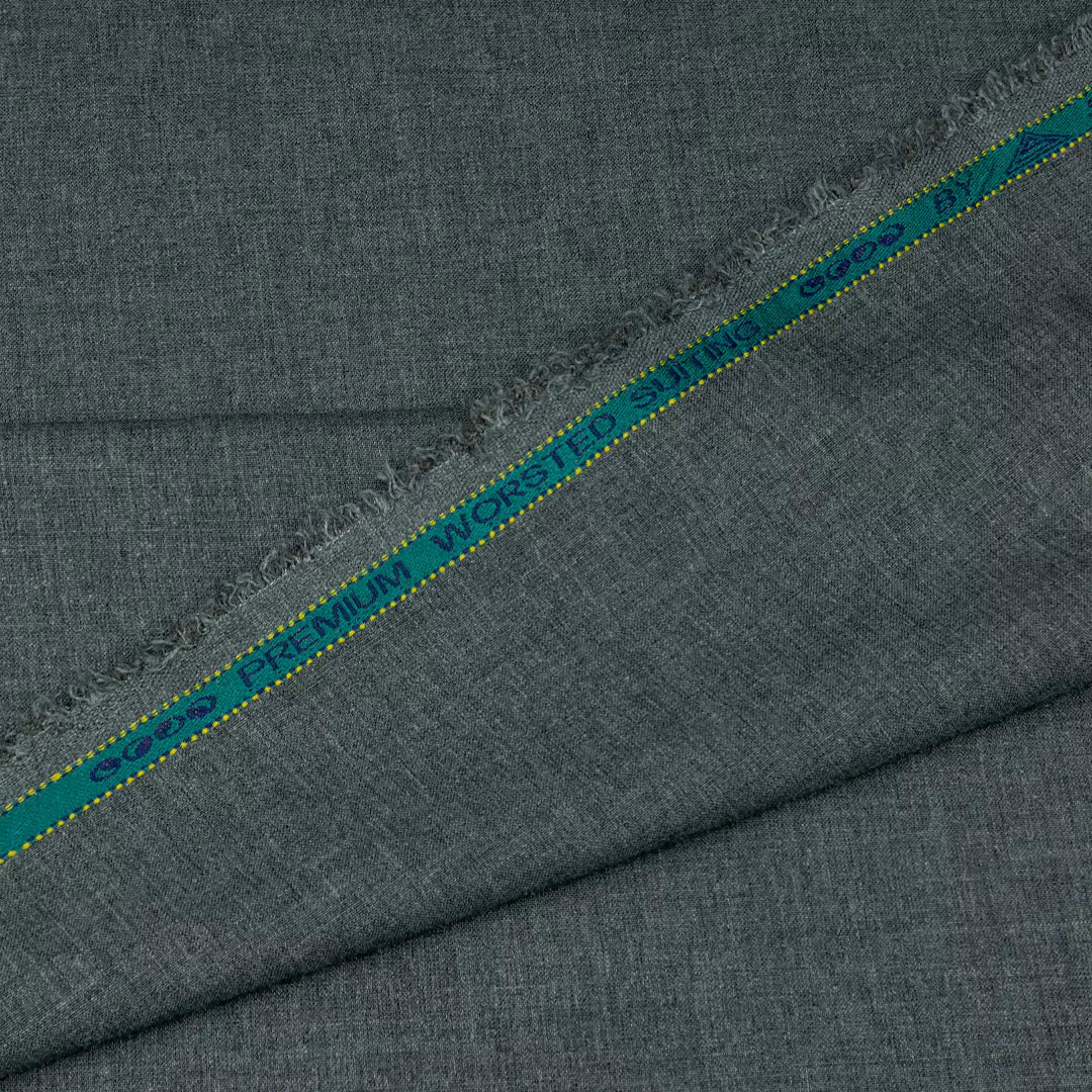 005 Premium Quality - Grey - Unstitched Mens Winter Fabric by Shabbir Fabrics