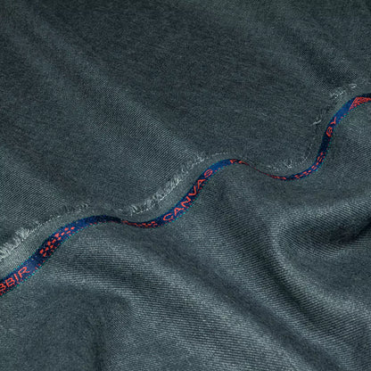 006 Canvas Fashion - Stone Blue - Unstitched Mens Winter Fabric by Shabbir Fabrics